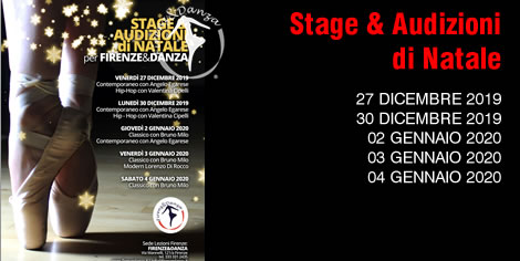 Stage e Audizioni di Natale